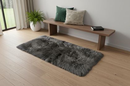 2' X 3' Gray Area Rug