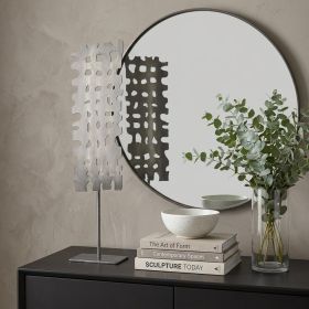 Gray Metal Decor Piece