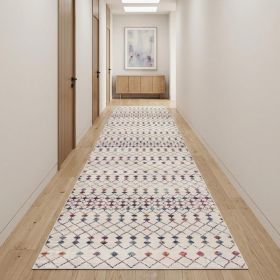 10' Cream Ikat Area Rug