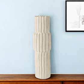 23" Jumbo Organic Textured Sand Vase