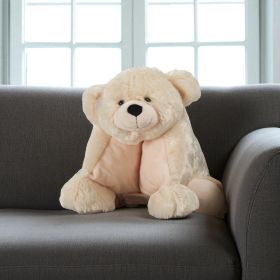 Foldable Plush Polar Bear Pillow