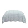 92" X 106" White Cotton Quilt