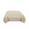 Ivory Geometric Queen Quilt