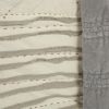 Ivory Geometric Queen Quilt