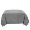 Gray Damask Queen Quilt