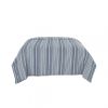 Blue And White Striped King Quilt