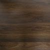 Dark Brown Walnut Rustic Sturdy Metal Entryway Hall Tree Coat Rack