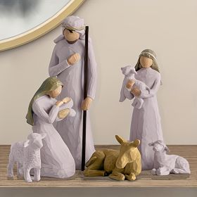 1pc Sculpted and Hand-Painted Nativity Figures. Christmas and Holiday Season.