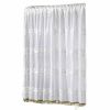 59" x 35" Semi-Sheer Half Window Curtain