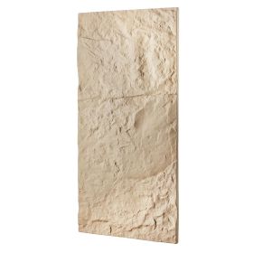 4 Pack 48" x 24" 3D Wall Art Tiles, in Imitation Natural Stone. 32 Sq. Ft Coverage