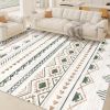 5’ x 7’ Large Geometric Pattern Soft Boho Area Rug