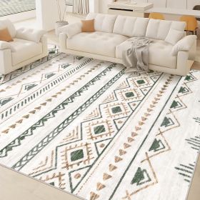 5’ x 7’ Large Geometric Pattern Soft Boho Area Rug