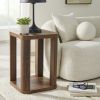 Walnut Juliet End Table.