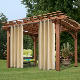 1 Panel 50” x 84” Indoor/Outdoor Grommet Curtain
