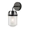 1-Light Industrial Indoor Modern Wall Sconce Fixture