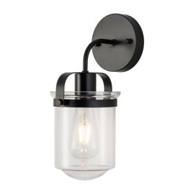 1-Light Industrial Indoor Modern Wall Sconce Fixture