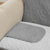 Protection Water Resistant Sofa Slip Cover for 3 Cushion Couch with Straps