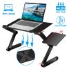 Foldable Laptop Table with Mouse Board. Aluminum Alloy. Use it at Home or for Travel