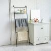 Matte Black Towel Stand Ladder