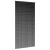 Dark Gray Bamboo Insect Door Curtain 35.4"x86.6"