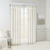 1 Pc. Twisted Tab Lined Window Curtain Panel