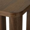 Walnut Juliet End Table.