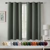 2 Panels Gold Blackout Curtains for Bedroom or Living Room. 63” Long