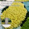 3D Colorful Flower Floor Rug. Super Soft Bedroom Rug