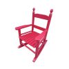 Children’s Rocking Rose Red Chair. Durable for Kids