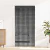 Dark Gray Bamboo Insect Door Curtain 39.4"x78.7"