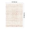 5' x 7' Large Washable Area Rug, Non-Slip and Tear-Resistant, Pet and Child Friendly