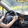 1pc Mini Bohemian Style Tricolor Dream Catcher - for Car Interior, Wall, and Window Decor