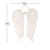 1pc Hand Woven Bohemian Angel Wings Tapestry Pendant with Long Tassels