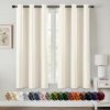 2 Panels, 63" Long Birch Blackout Curtains