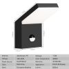 Inowel Outdoor LED Wall Sconce with Motion Sensor