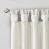1 Pc. Twisted Tab Lined Window Curtain Panel
