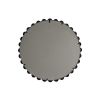 27" Diameter Beaded Round Wall Mirror.