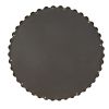 36" dimension Gold Beaded Round Wall Mirror