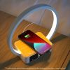 1 Piece 18W Alarm Clock Table Lamp. Wireless Charging