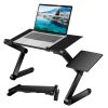 Foldable Laptop Table with Mouse Board. Aluminum Alloy. Use it at Home or for Travel