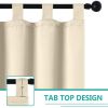 (1 Panel) 50" W x 84" L Indoor Outdoor Window Curtain