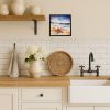 8” x 8” Starfish Wall Art. Framed Metal Print Ready to Hang