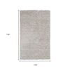 10' X 13' Ivory Hand Woven Area Rug