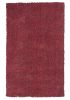 9' X 13' Red Shag Hand Woven Area Rug