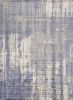 3' X 5' Gray And Ivory Abstract Hand Loomed Area Rug