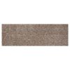 8' Beige And Brown Abstract Hand Woven Runner Rug