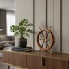 30" X 30" X 2" Ship Wheel