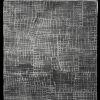 3' X 5' Gray And Dark Gray Abstract Area Rug