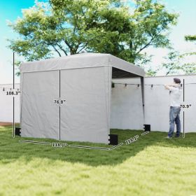 10' x 10' Party Tent for 6 People. Pop-up Design for Tool-free Setup (Option: Defaulttitle)