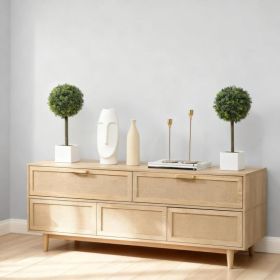 2 Pcs Boxwood Artificial Plants, Topiary Balls Design (Option: Green)